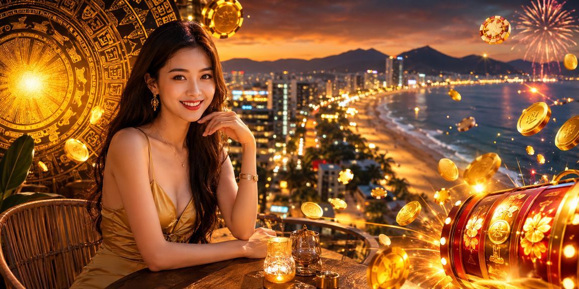Người dùng tại Đà Nẵng vừa uống cà phê vừa chơi slot game trực tuyến trong không khí thư thái